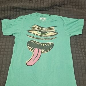 Machine Green Crew Neck Tee